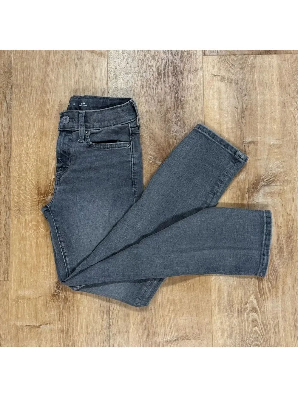 Old Navy Slim 360° Stretch Jeans for Boys in Gray Size 10 New Without Tags